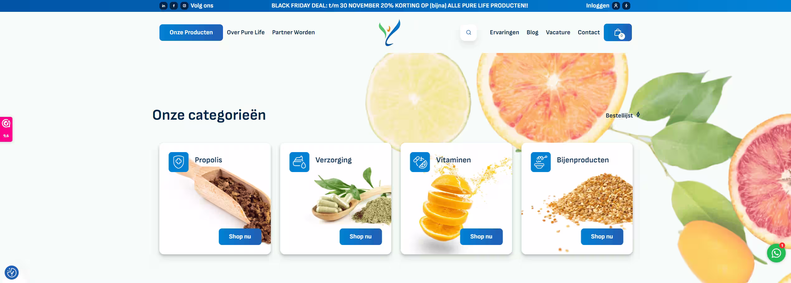PureLife.nl case study. Learn how they increased sales, website speed and protection against attacks after migration to us.